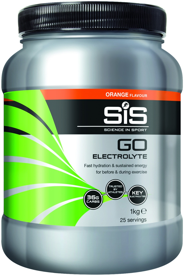 Tilbehør - Energiprodukter - Energipulver - SIS Go Electrolyte - Appelsin - 1.6kg