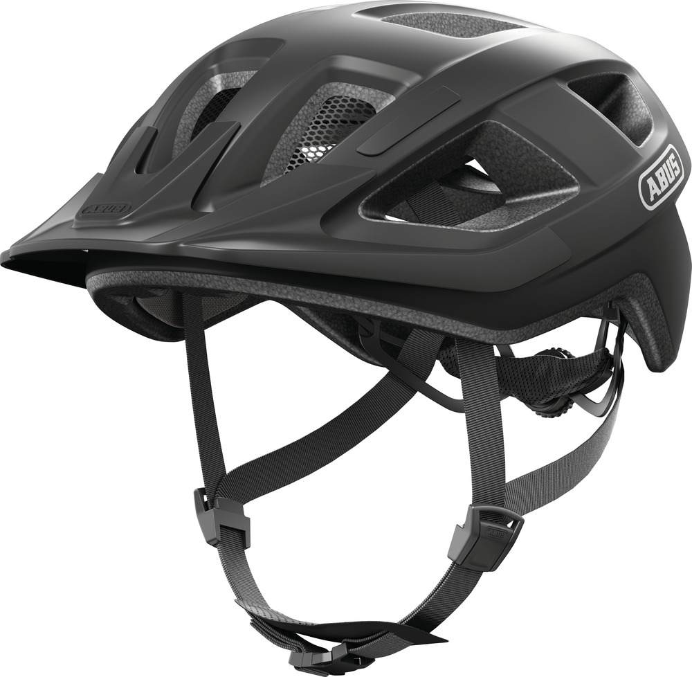 Beklædning - Cykelhjelme - Abus Aduro 3.0 m. LED - Velvet Black