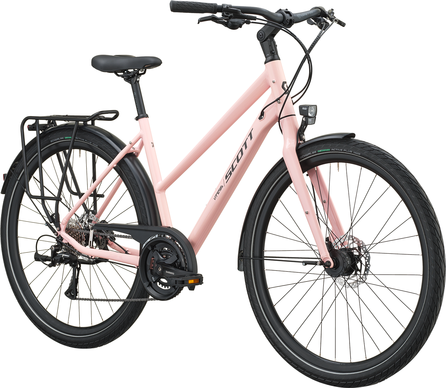 Cykler - Damecykler - Scott Vitess 25 Slope 2027 - Dogwood Pink