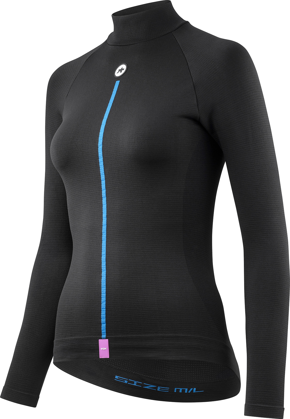 Beklædning - Baselayer / Undertøj - Assos WOM Winter Longsleeve Skin Layer P1 - Black Series