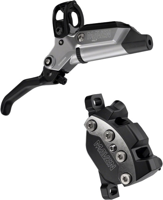Reservedele - Bremser - SRAM Hydraulic Disc Brake Maven Ultimate Stealth [FRONT] - Clear Anodized