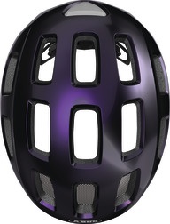 Beklædning - Cykelhjelme - Abus Youn-I 2.0 Hjelm m. LED lys - Black Violet