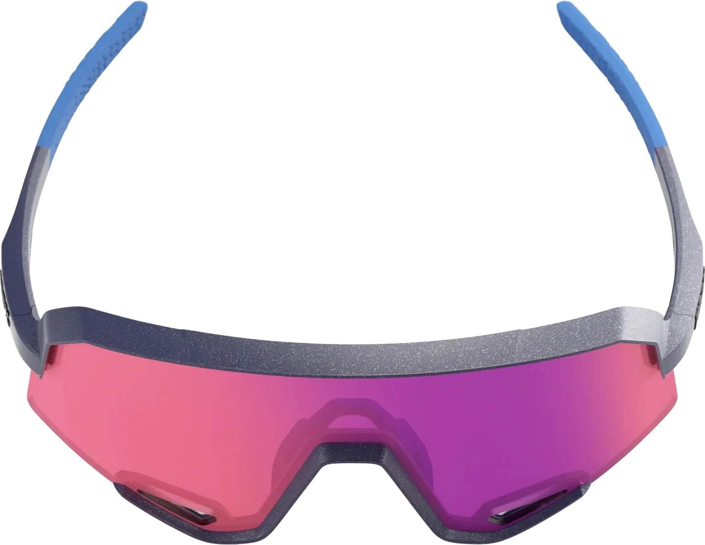 Beklædning - Cykelbriller - 100% SLENDALE - Satin Storm Metallic - Purple Mirror Lens