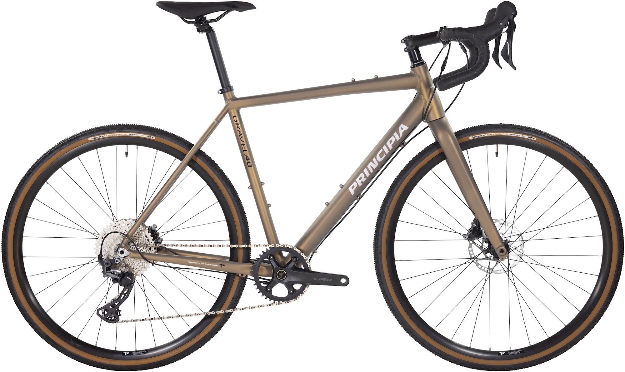 Cykler - Racercykler - Principia Gravel 40 Alu GRX RX600 2023 - Brun