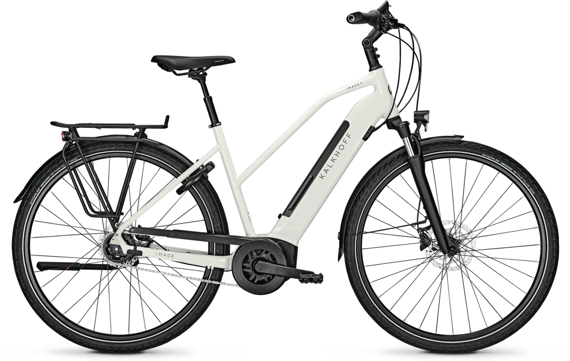 Cykler - Elcykler - Kalkhoff IMAGE 3.B ADVANCE Dame - Hvid
