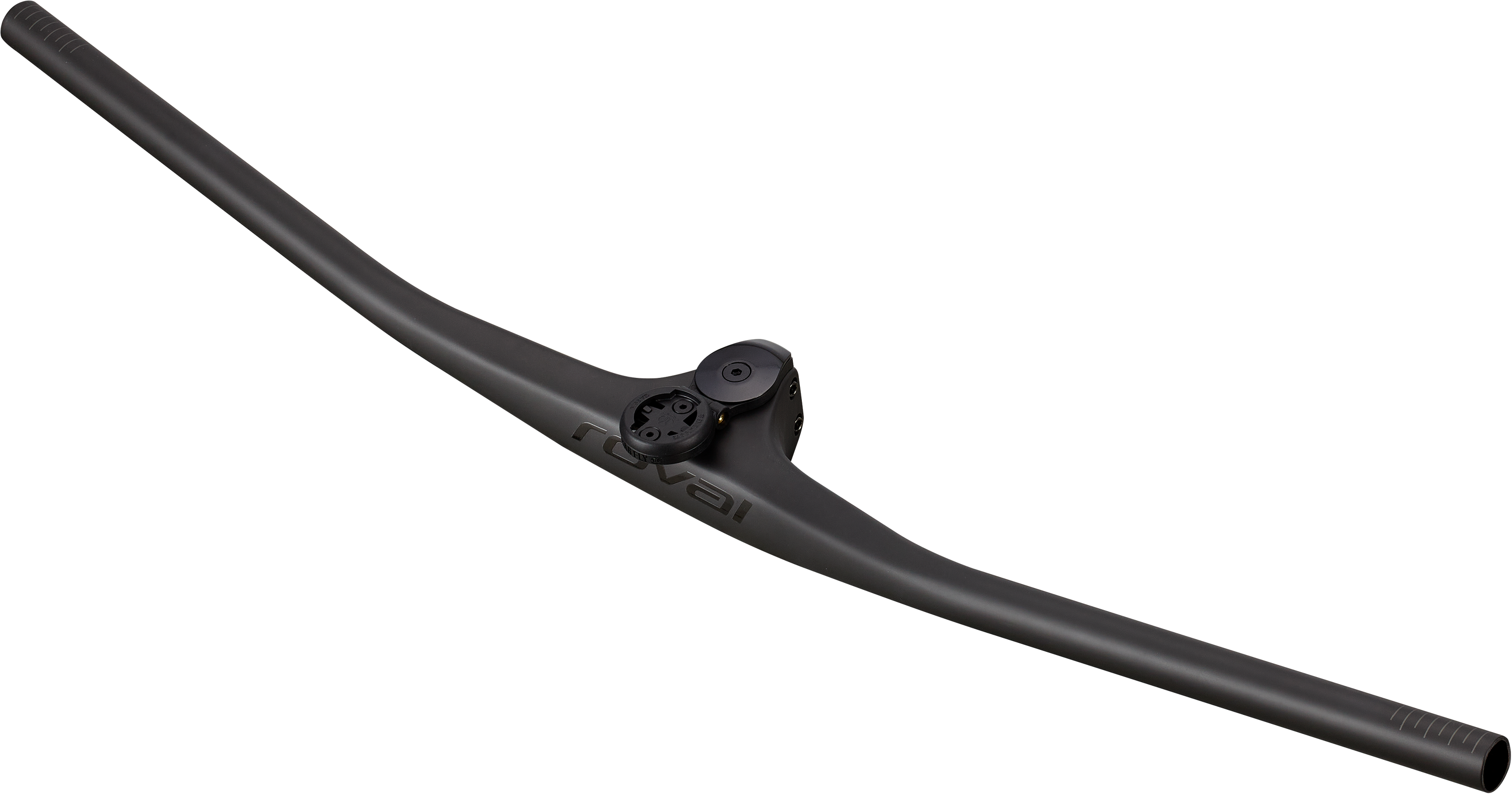 Roval Control Riser Cockpit - Satin Carbon/Gloss Black