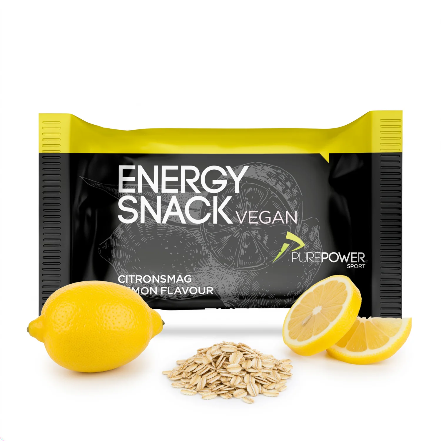 Tilbehør - Energiprodukter - Purepower Energy Snack Lemon - 50g