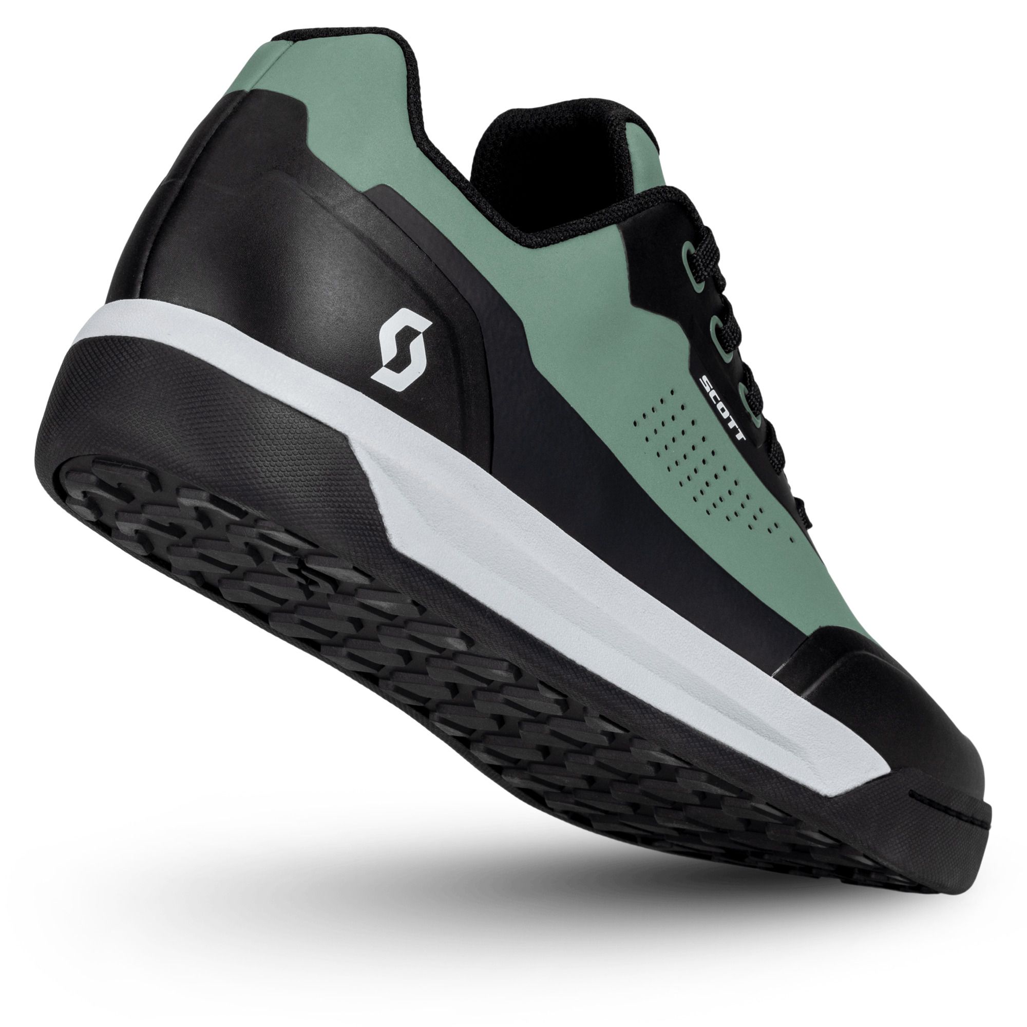 Beklædning - Cykelsko - Scott Shoe Volt Evo Flat - Green Black