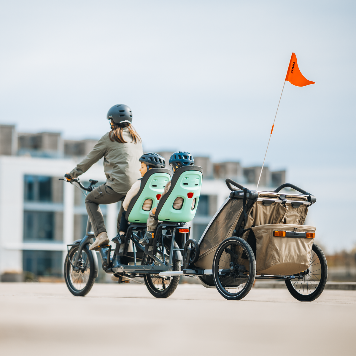 Tilbehør - Cykelstole - Thule Yepp Nexxt 2 Maxi - Rack Mount - Monument