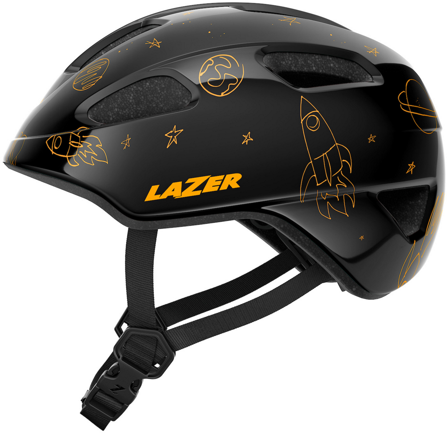 Beklædning - Cykelhjelme - Lazer Pnut 2.0 Kineticore "Green Buckle" cykelhjelm - Flying Rocket