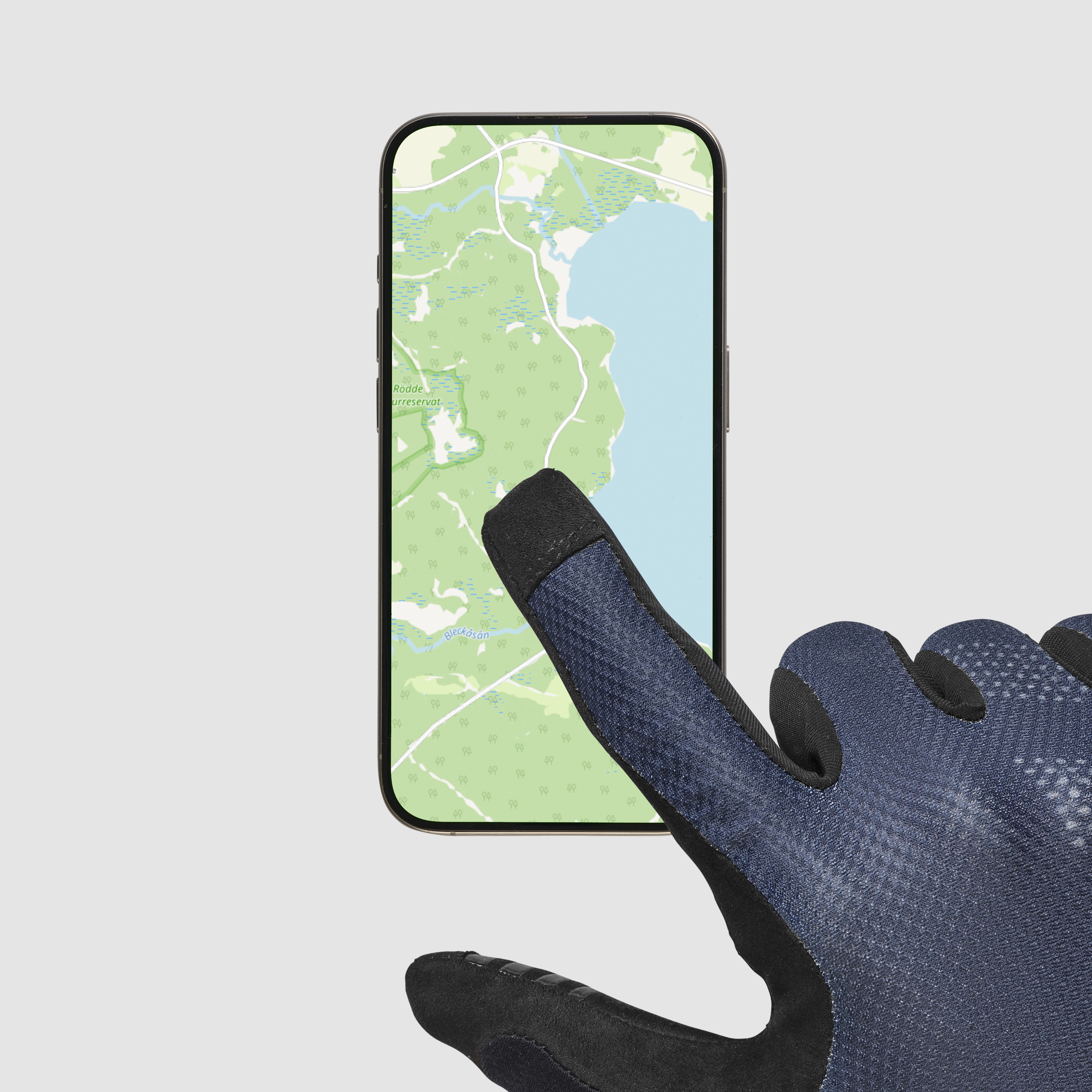 Beklædning - Cykelhandsker - GripGrab RIDE Lite Langfingret Sommerhandsker - Navy Blue