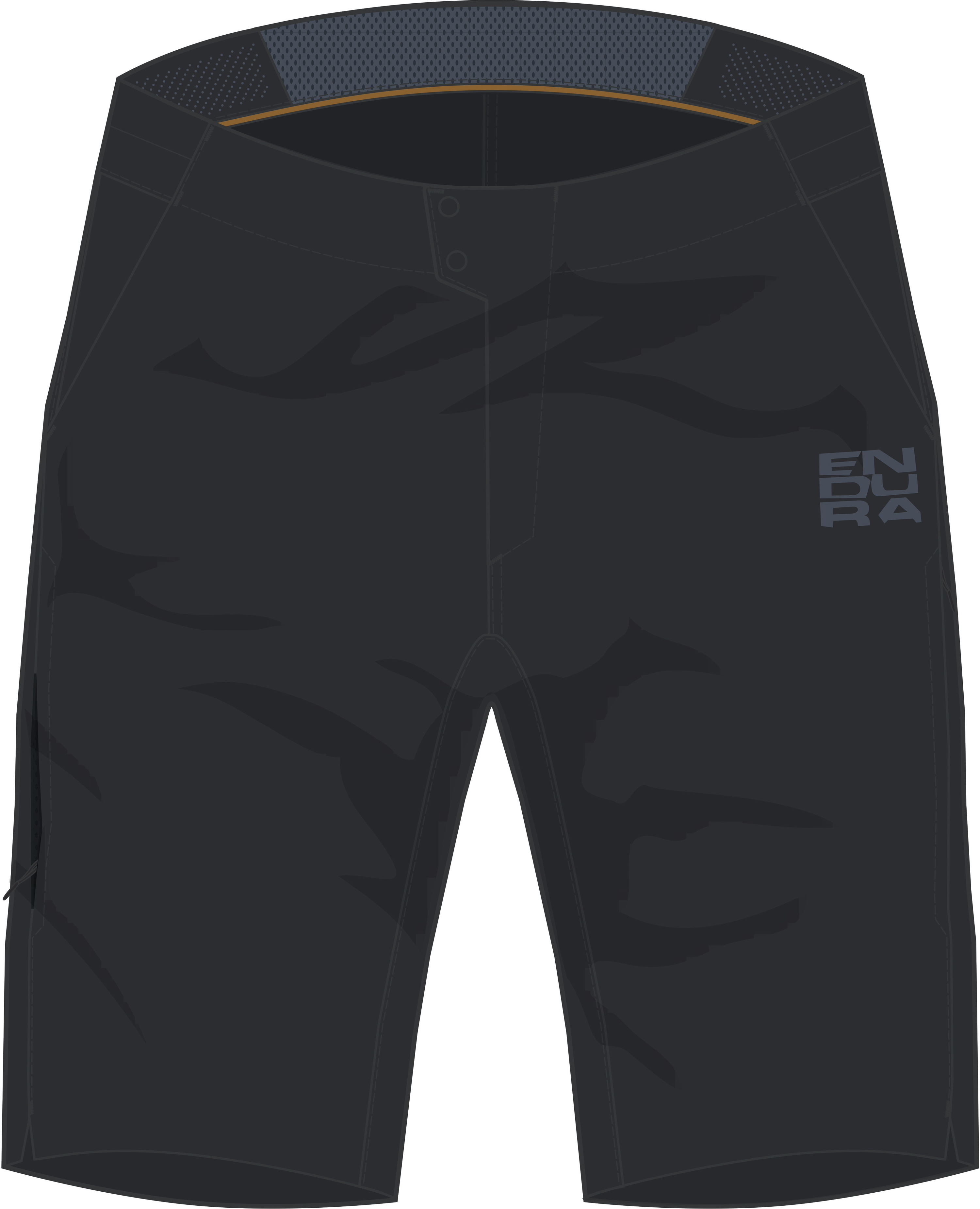 Beklædning - Cykelbukser - Endura AllTrack Ride Over Short - Black