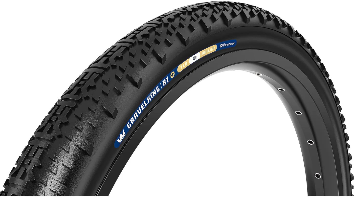 Panaracer GravelKing X1+ Foldedæk 700x35c/50c - Sort/Sort
