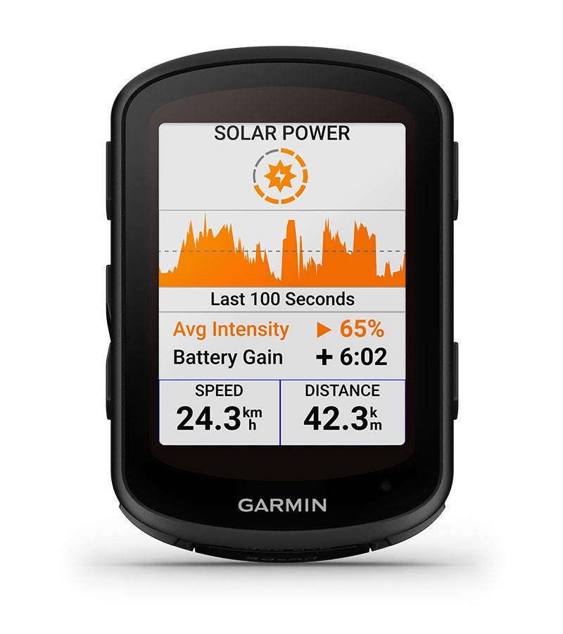 Uundgåelig ciffer med uret Garmin Edge 840 GPS Solar Cykelcomputer
