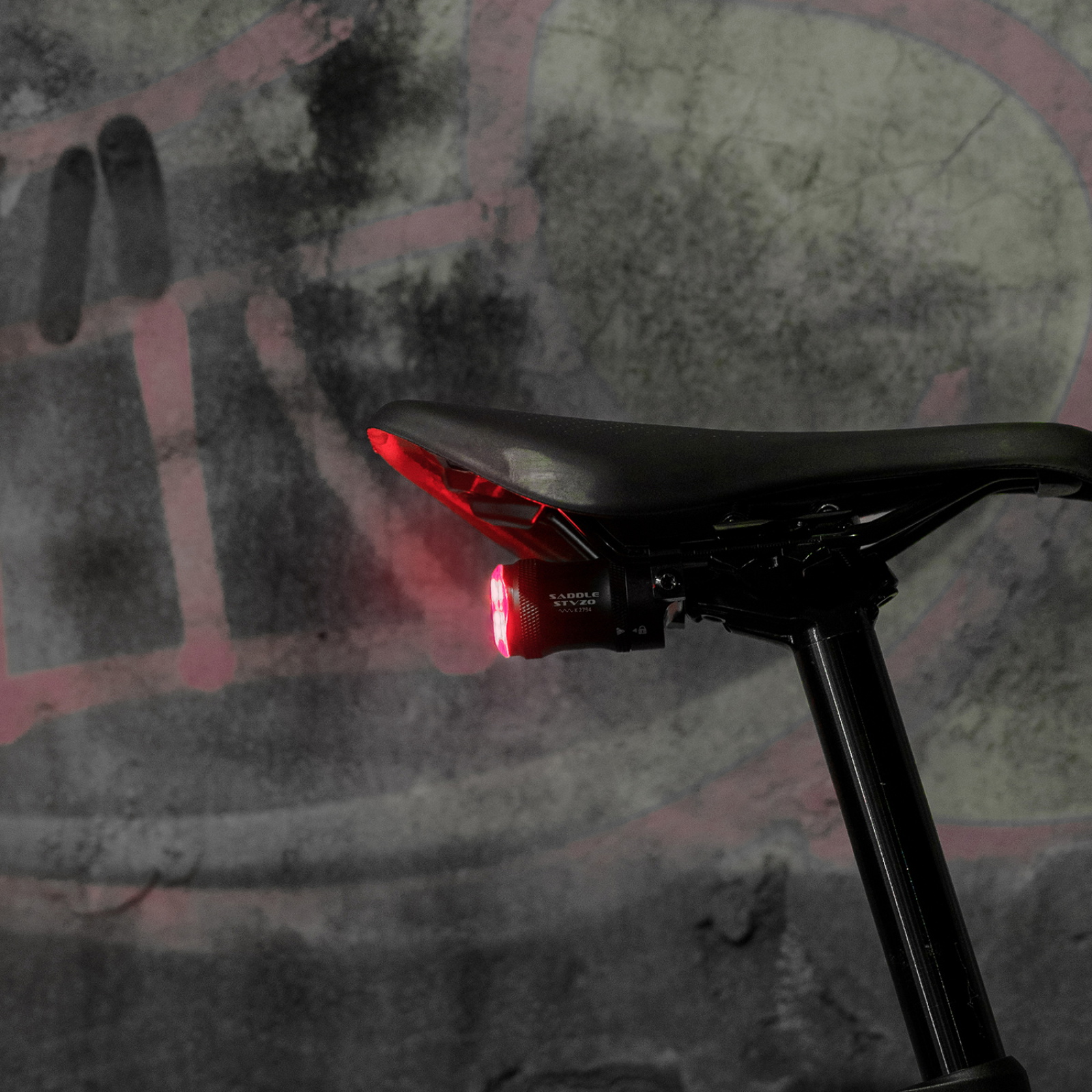 Tilbehør - Cykellygter - Lezyne Saddle StVZO Baglygte 40 lumen - Black