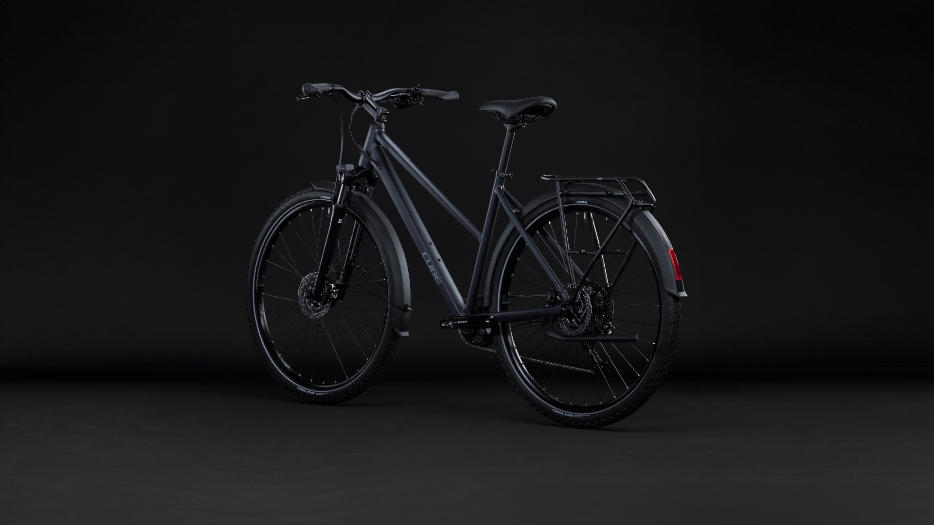 Cykler - Damecykler - Cube Nature ONE FE (Fully Equipped) Trapeze Dame 2027 - Ink´n´Grey