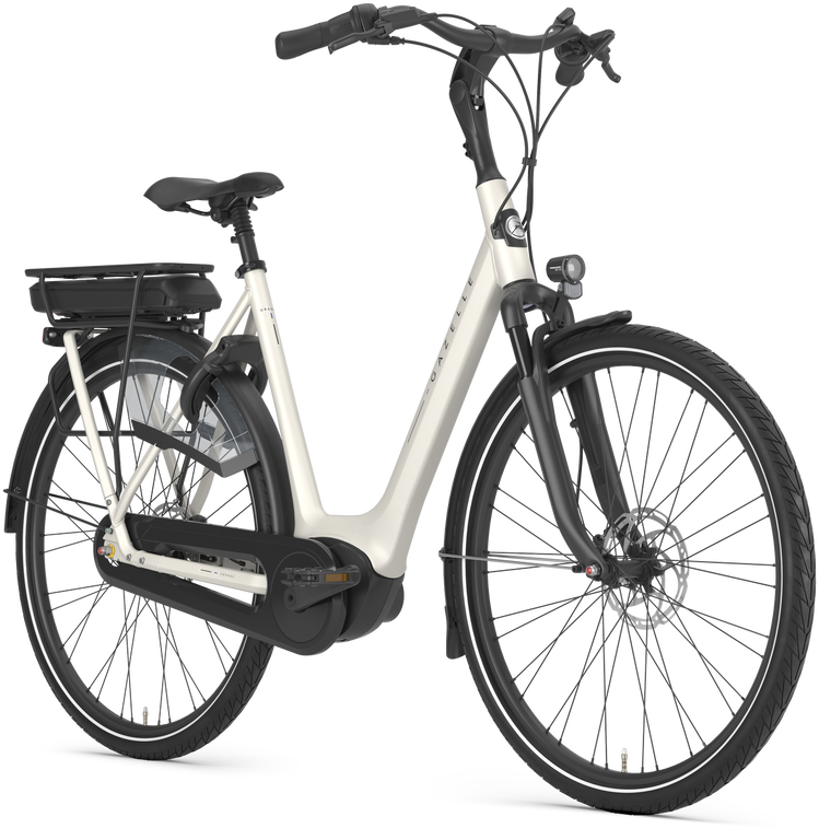 Cykler - Elcykler - Gazelle Arroyo C8 HMB Dame 2026 - Ivory White