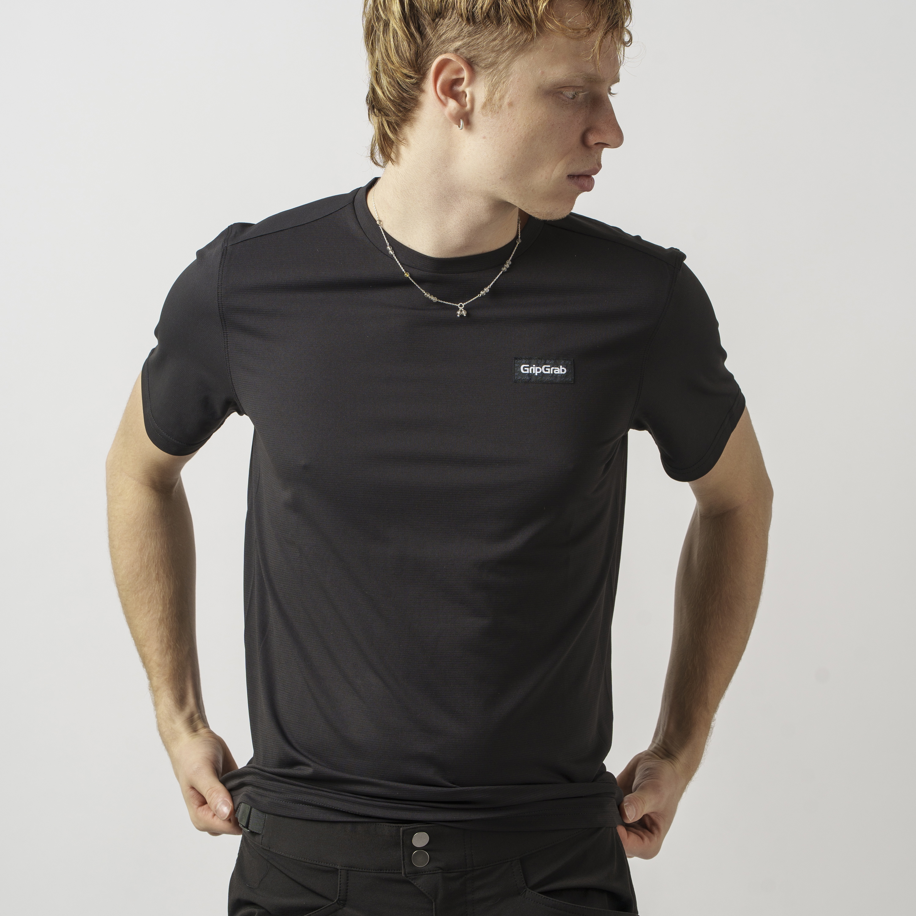 Beklædning - Merchandise - GripGrab Flow T-Shirt - Black