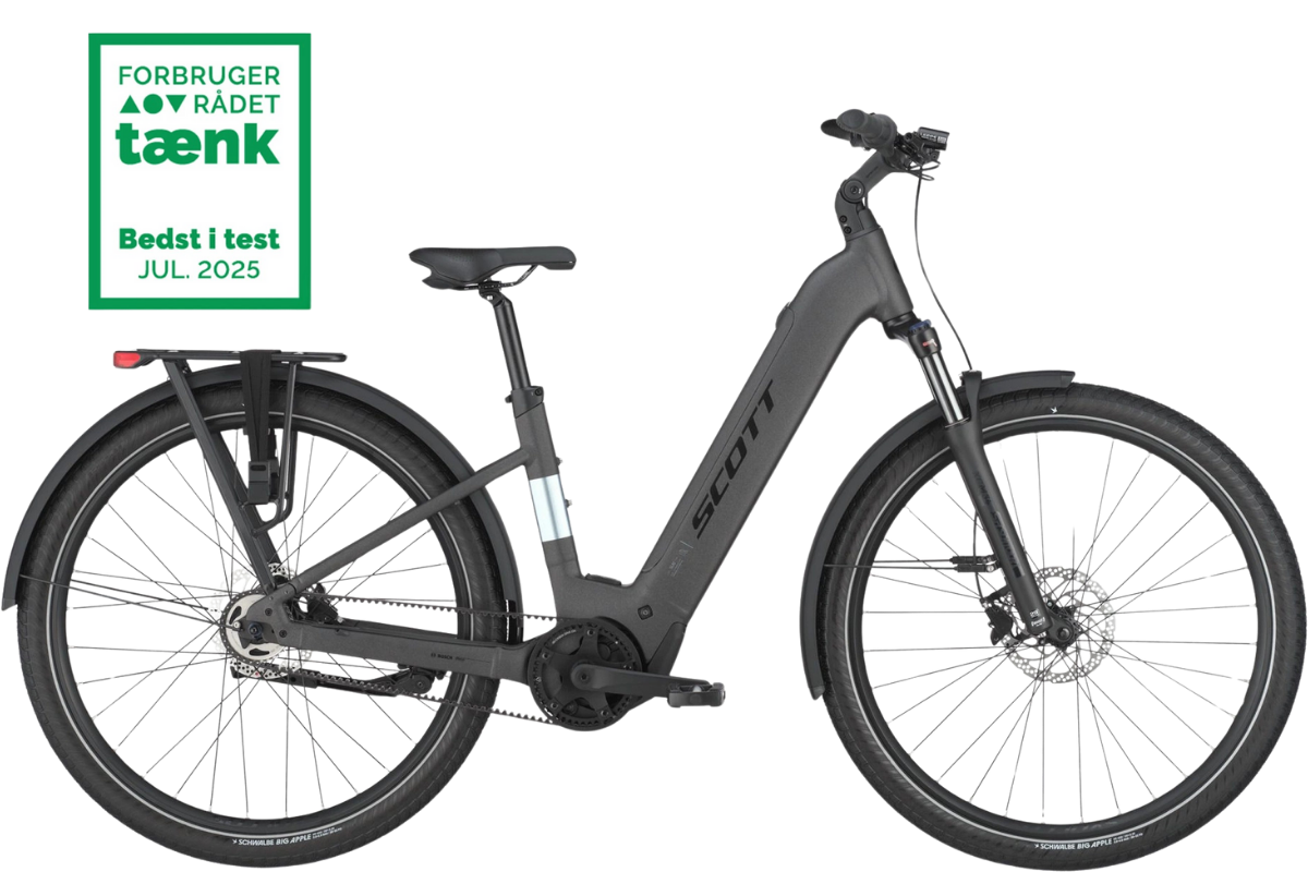 Bedst i test elcykel 2025 - Scott Sub 20 Belt