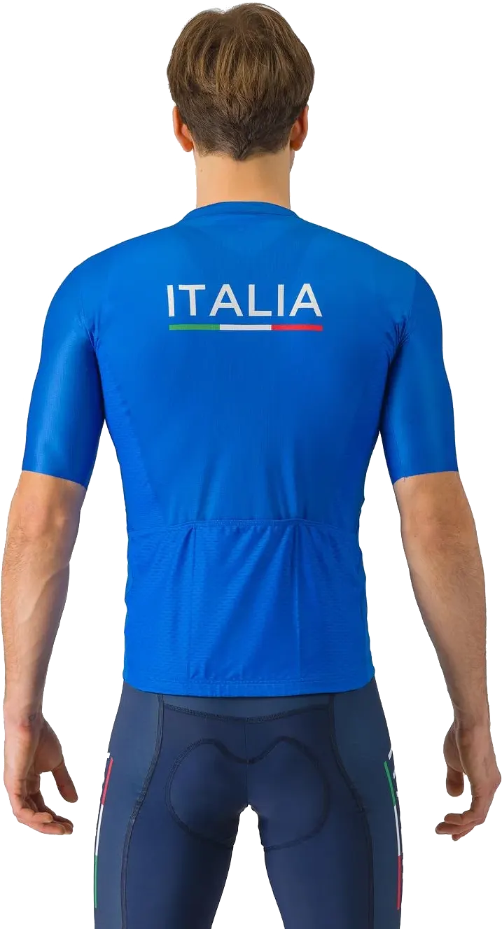 Beklædning - Cykeltrøjer - Castelli ITALIA PARIS Competizione Jersey - Olympic Blue