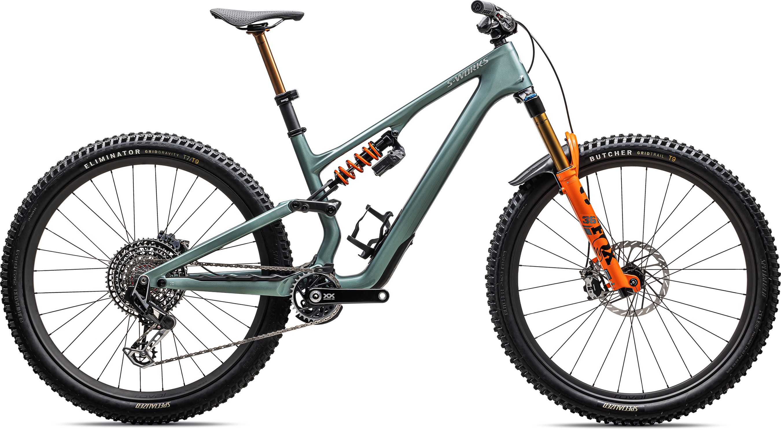 Specialized S-Works Stumpjumper 15 LTD – FOX DHX Live Valve Neo 27.5ogquot; 2025 – Grøn