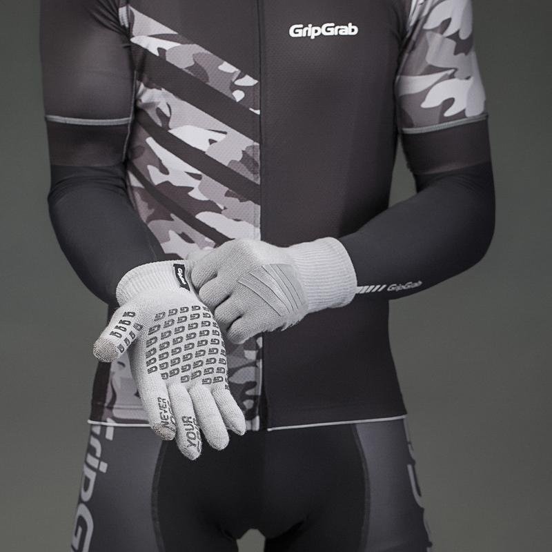 Beklædning - Cykelhandsker - GripGrab Primavera Merino Glove - grå