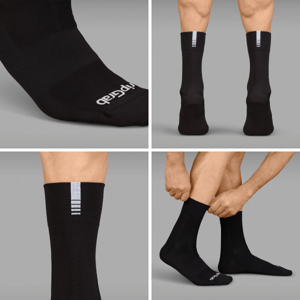 Beklædning - Sokker - GripGrab Lightweight SL Sokker 3-Pack - Sort