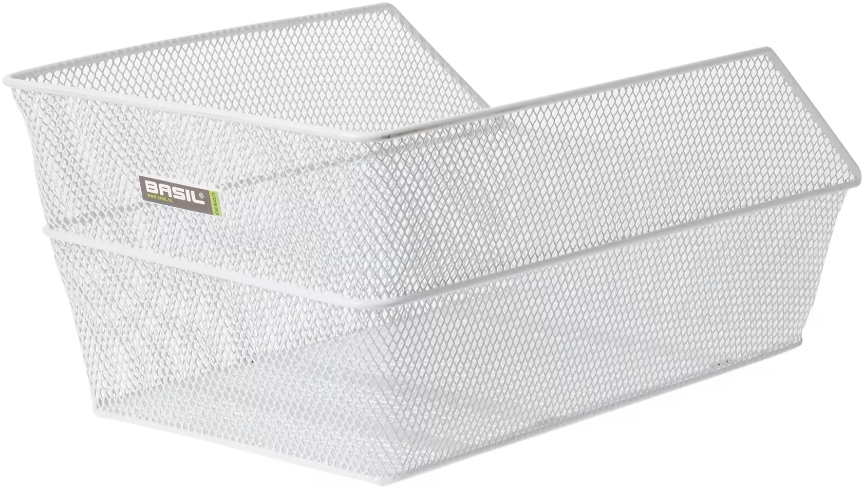 Basil Cento Cykelkurv 45x31x21 cm - Hvid Basil Cento Cykelkurv 45x31x21 cm - Hvid