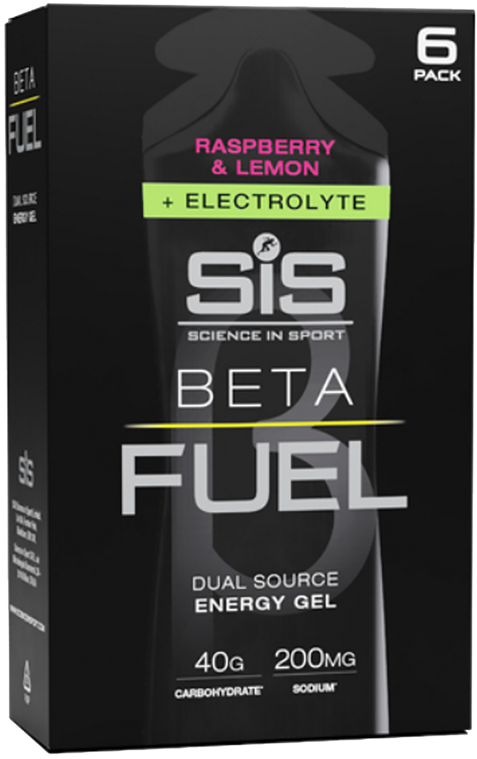 SIS Beta Fuel Endurance Gel Raspberry & Lemon 6x60ml
