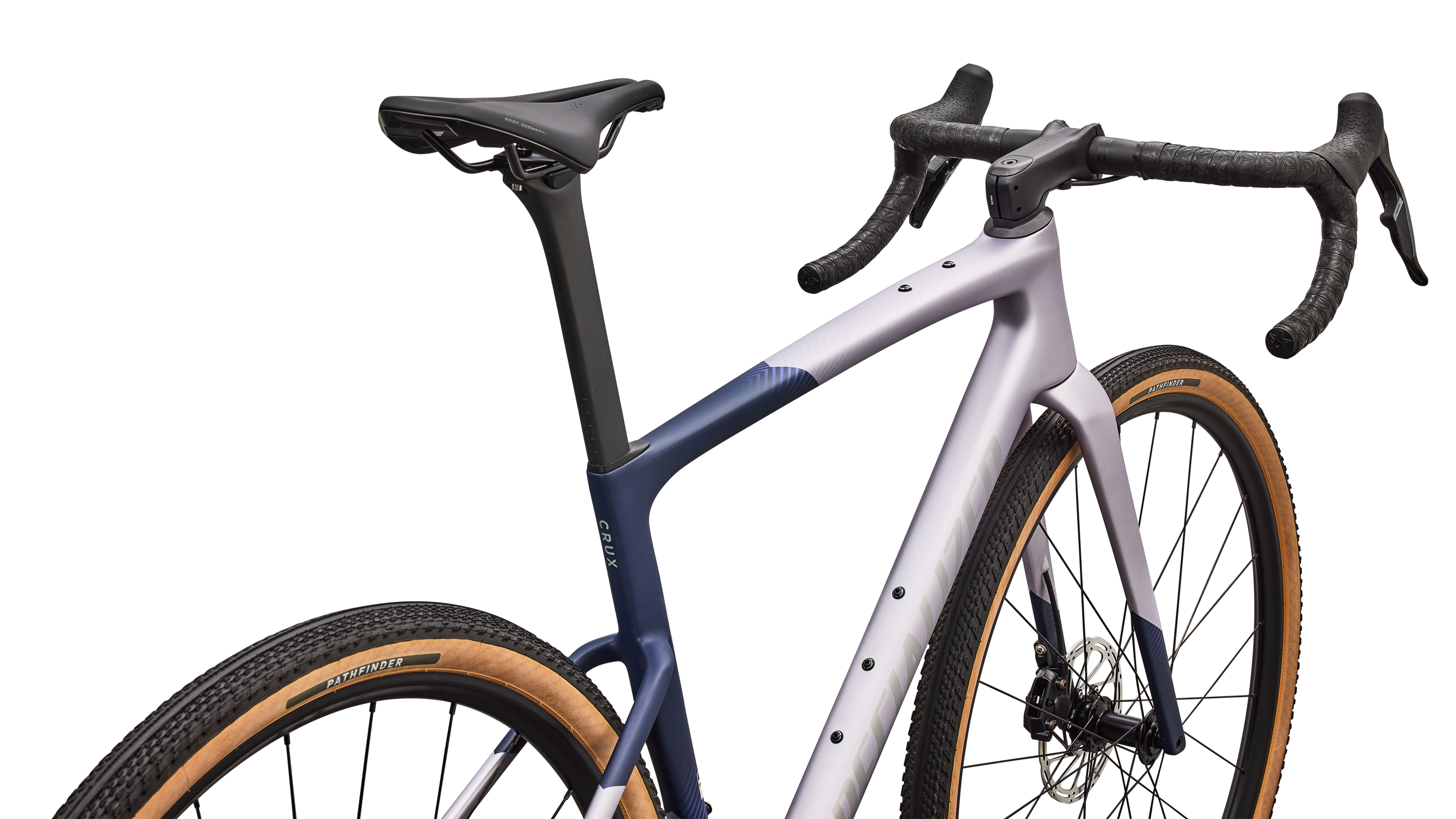 Cykler - Gravel cykler - Specialized Crux 5 Comp SRAM Rival XPLR 2027 - Amethyst Frost/Deep Marine/Shadow Silver