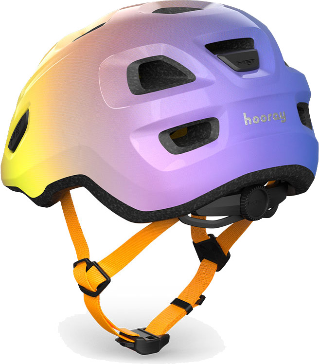 Beklædning - Cykelhjelme - MET Helmet Hooray - Multicolour/Glossy