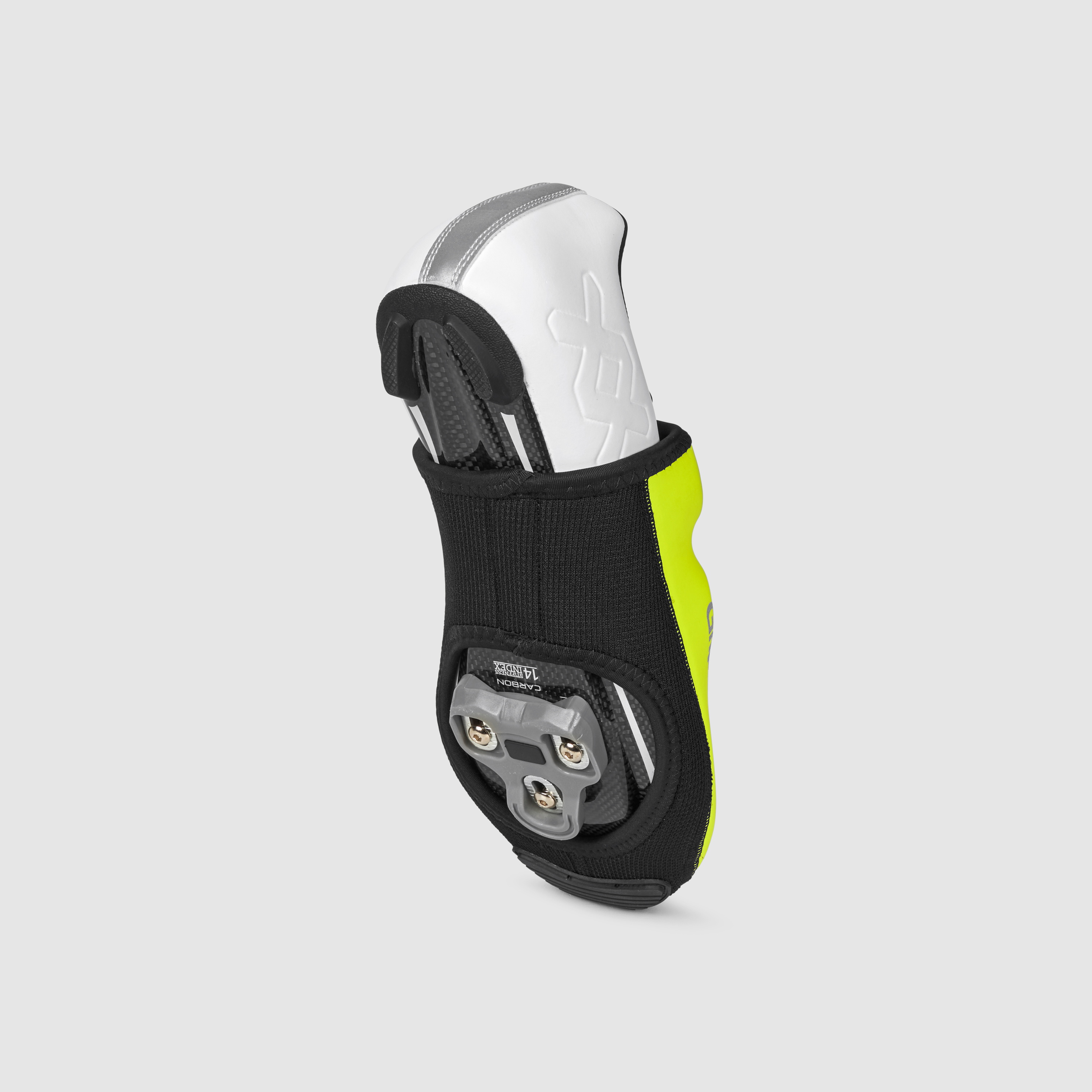 Beklædning - Skoovertræk - GripGrab PACR Vindtæt Toe Cover - Yellow Hi-Vis
