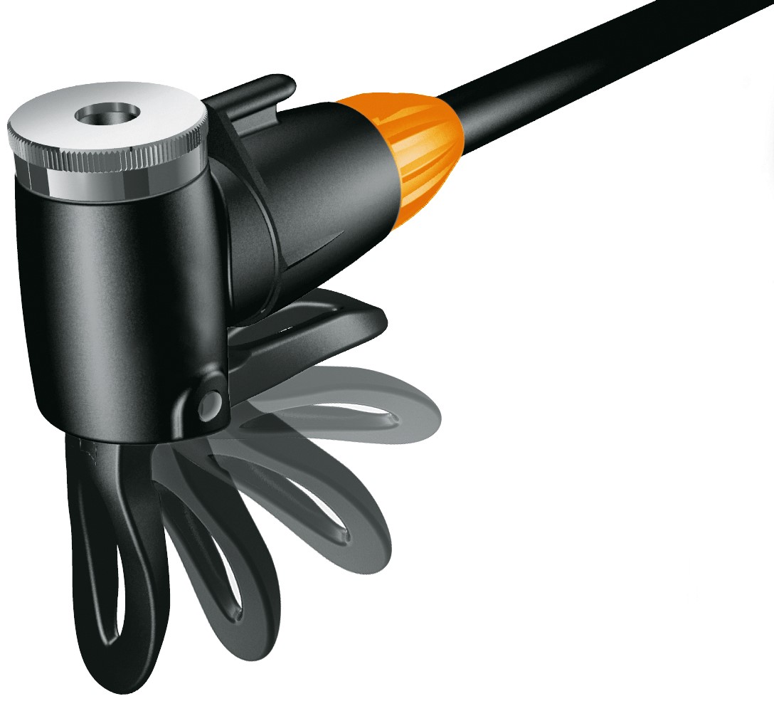 Reservedele - Reservedele til cykelpumper - SKS Pumpeslange med EVA hoved til Rennkompressor fodpumpe