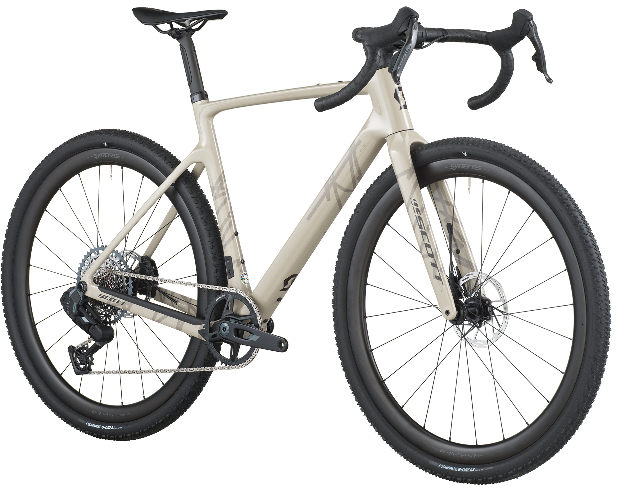 Cykler - Gravel cykler - Scott Addict Gravel 20 2026 - Taupe Beige