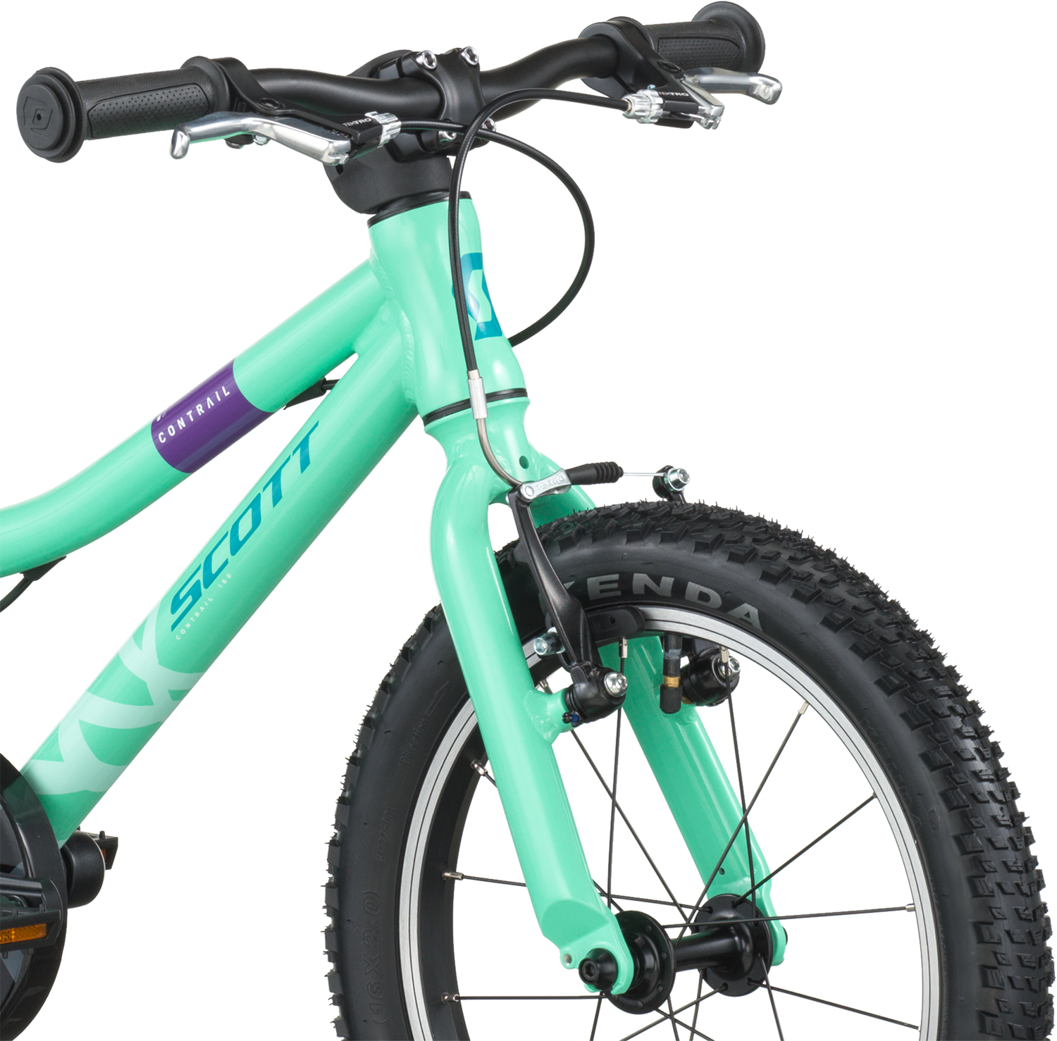 Cykler - Børnecykler - Scott Contrail 160 2026 - Spring Green