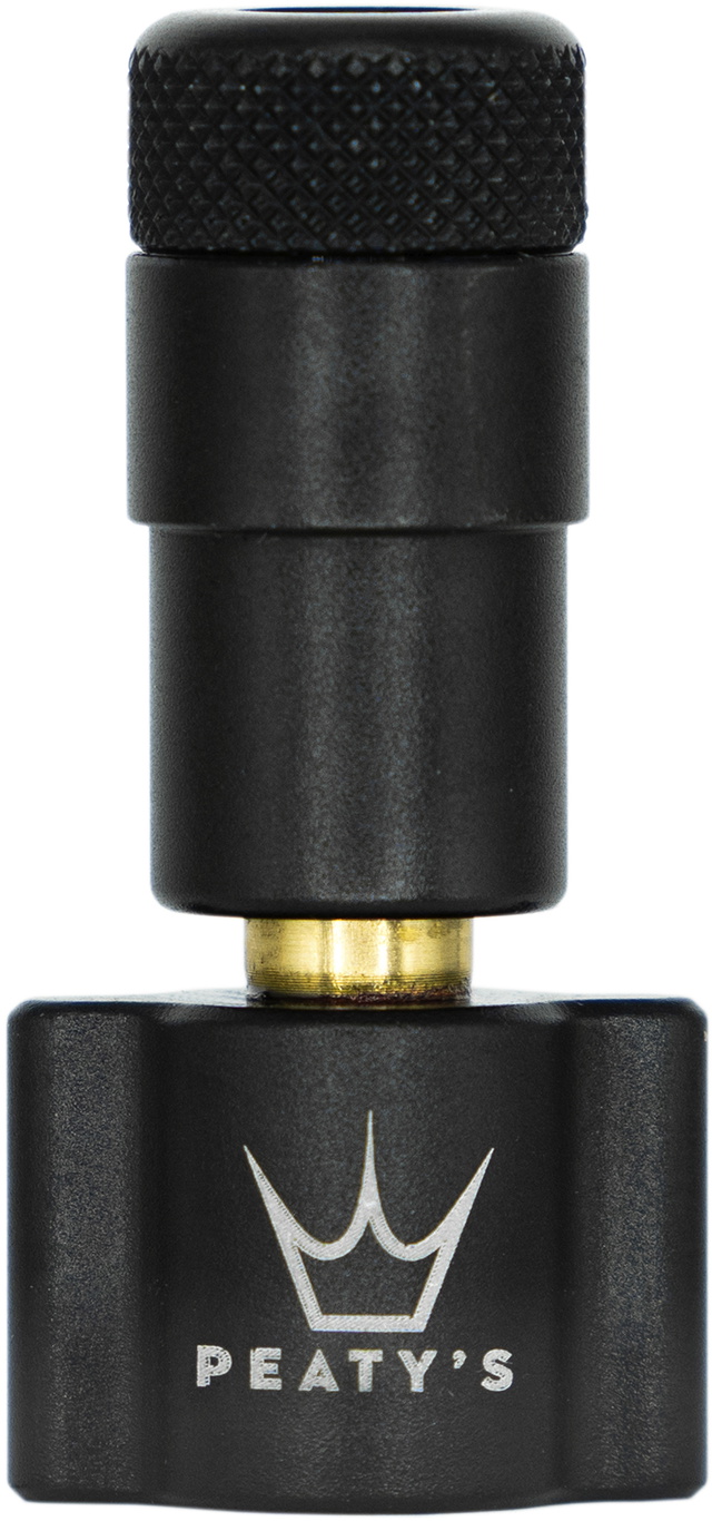 Peaty's Holeshot CO2 Tyre Inflator Head - Black