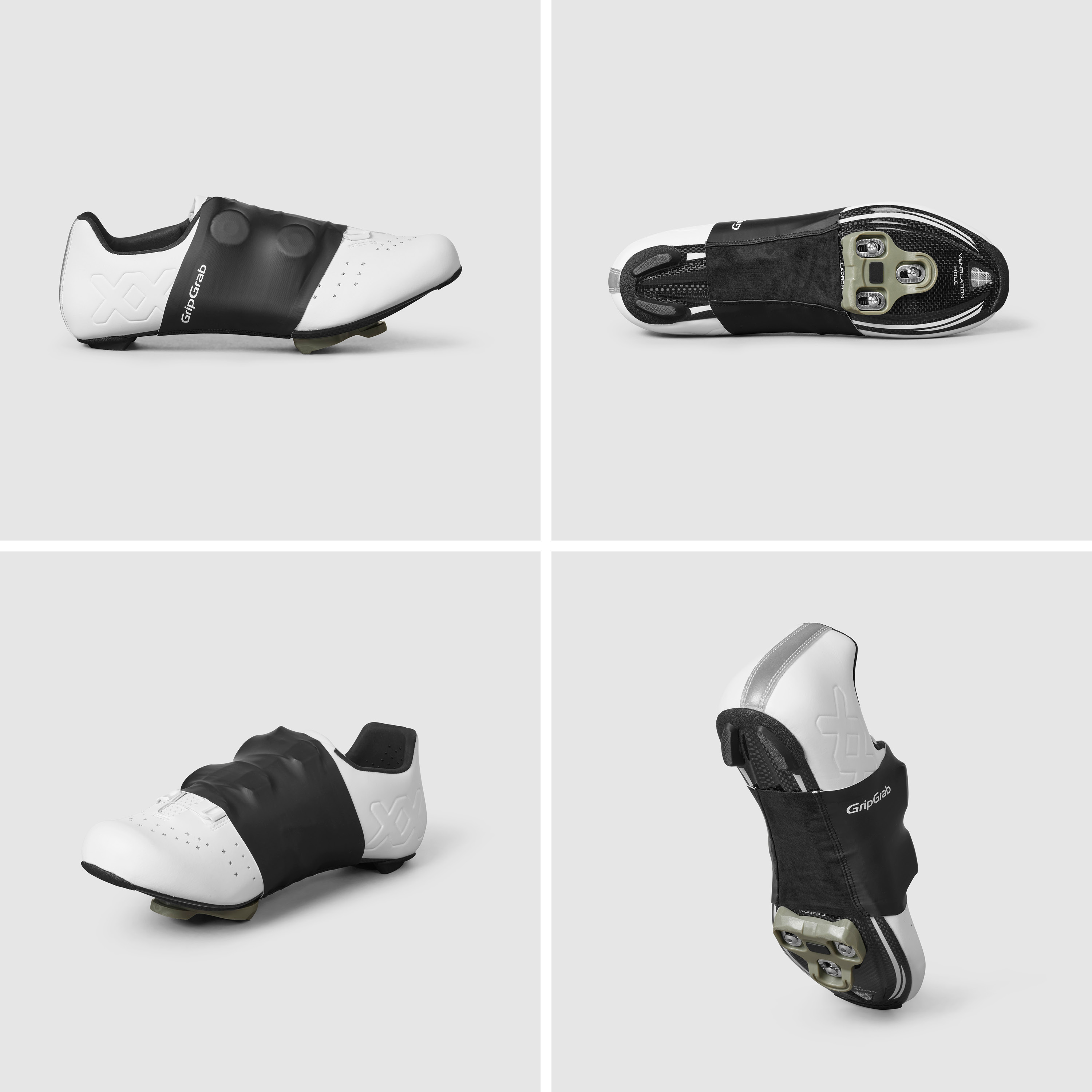 Beklædning - Skoovertræk - GripGrab Faststream Aero Dial Covers - Black