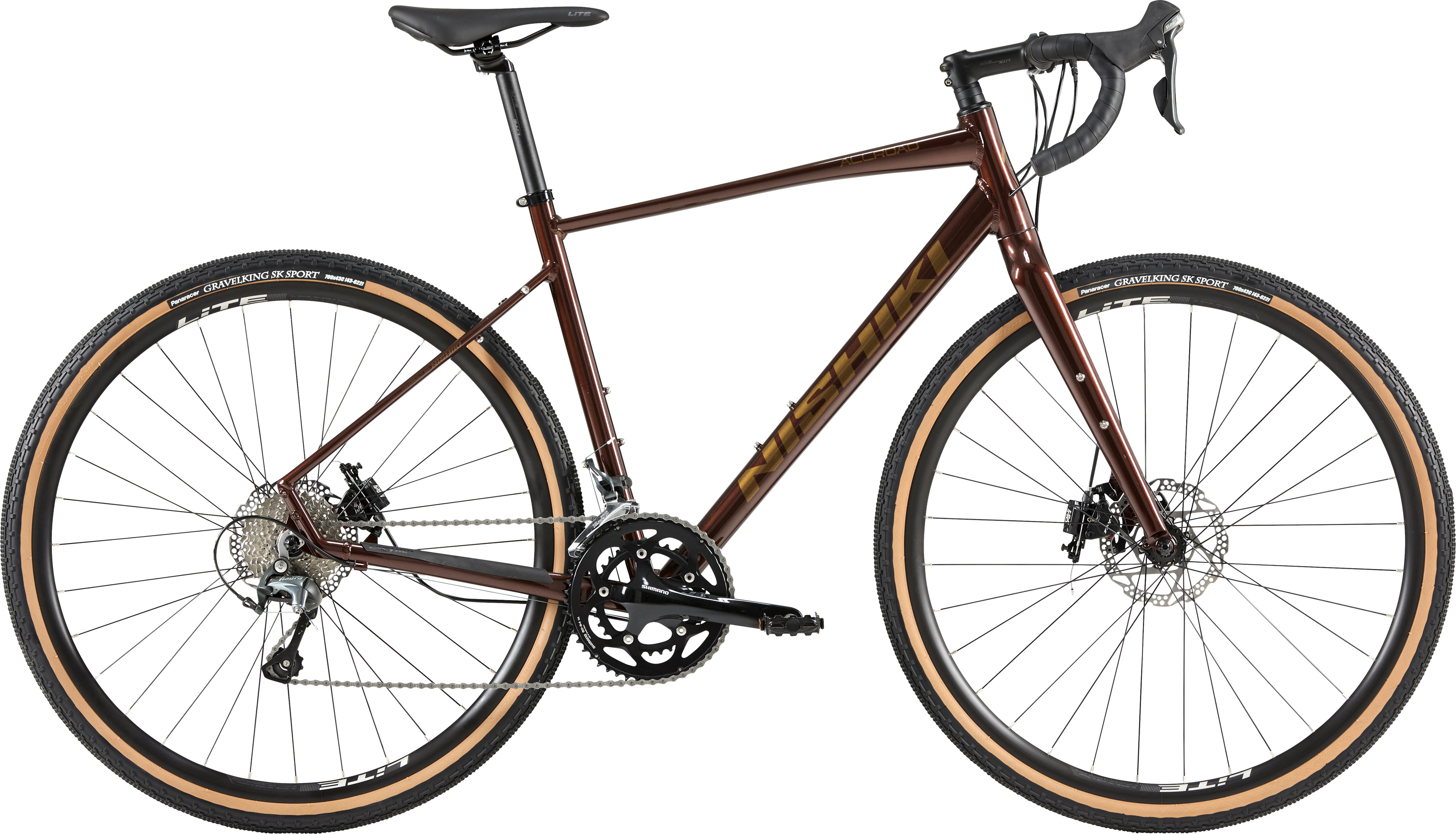 Nishiki All Road Herre 20g 2026 - Blank Brun