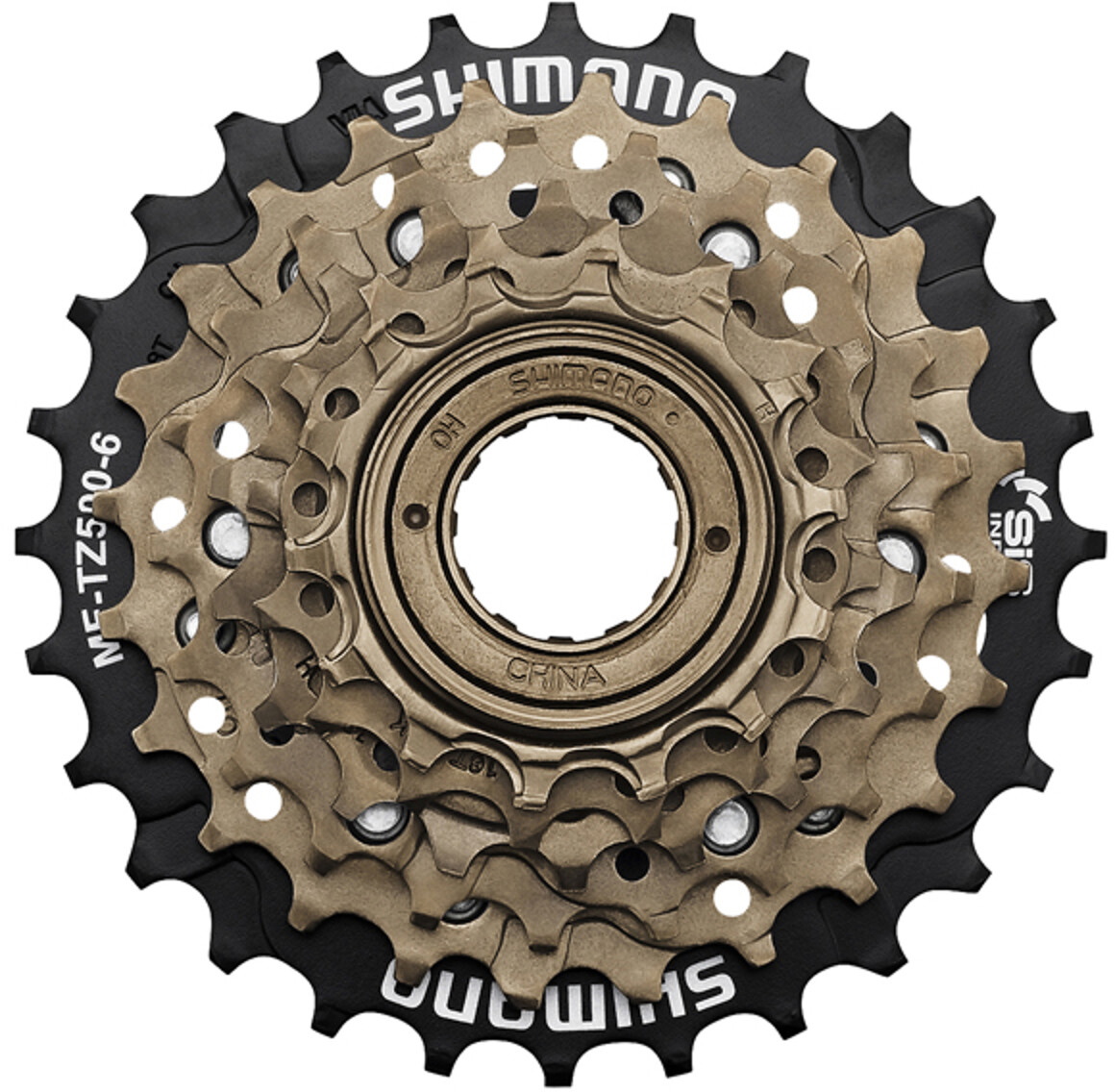 Billede af Shimano Kassetter 6 Speed - MF-TZ500 14-16-18-20-22-24-28T