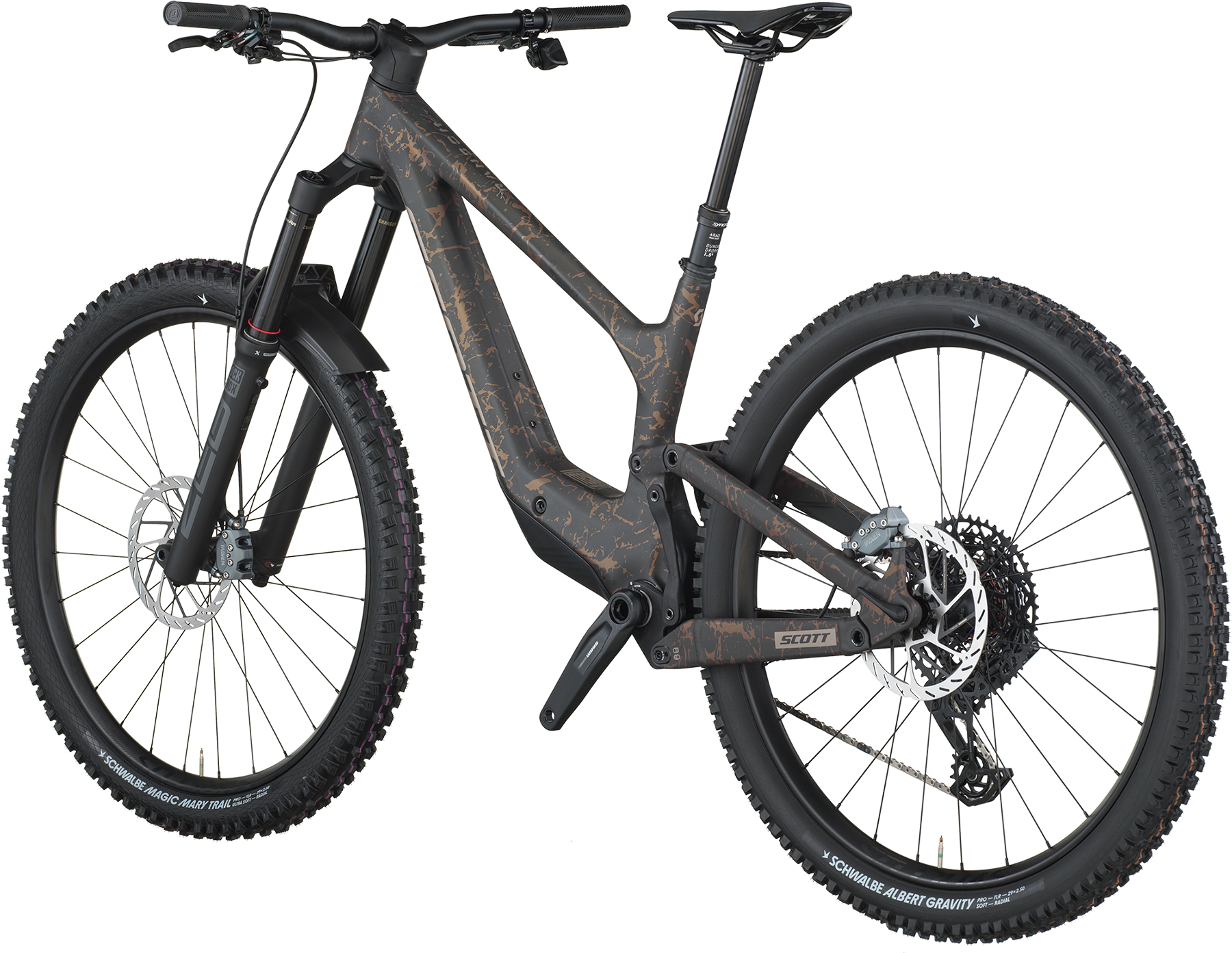 Cykler - Mountainbikes - Scott Ransom 910 2026 - Carbon Black Bronze