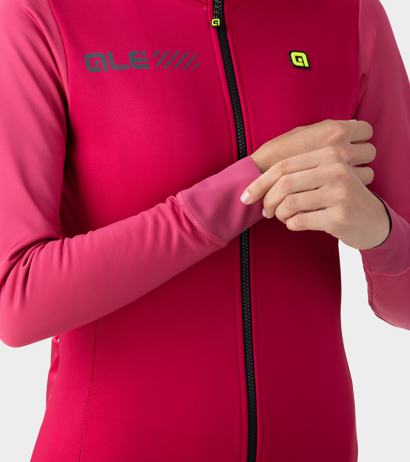 Beklædning - Cykeljakker - Alé Solid Fondo 2.0 Dame Vinterjakke - Bordeaux