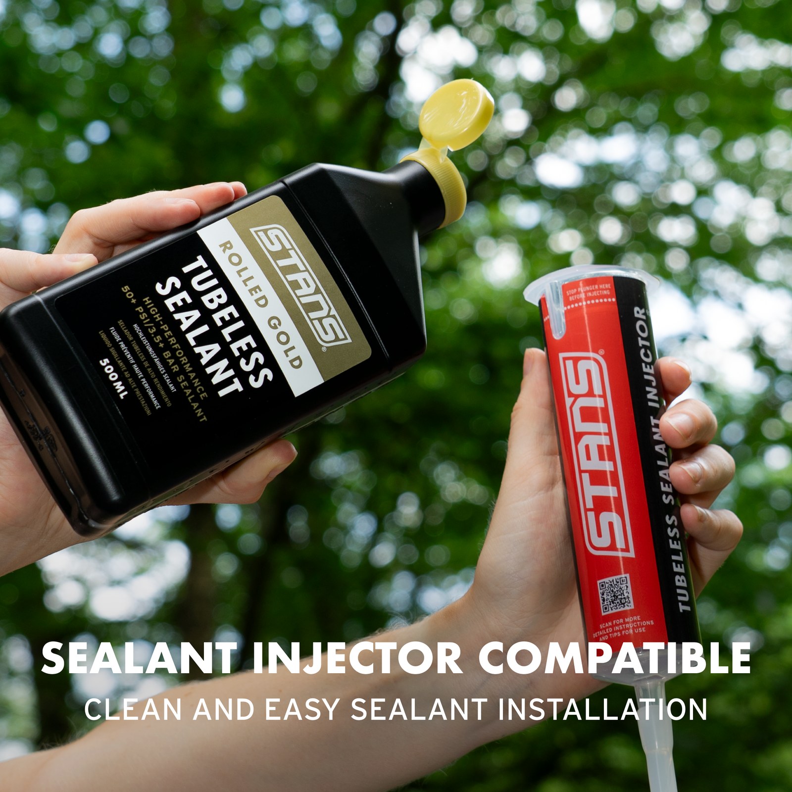 Reservedele - Tubeless - Stan's Rolled Gold Tubeless Sealant - 500ml