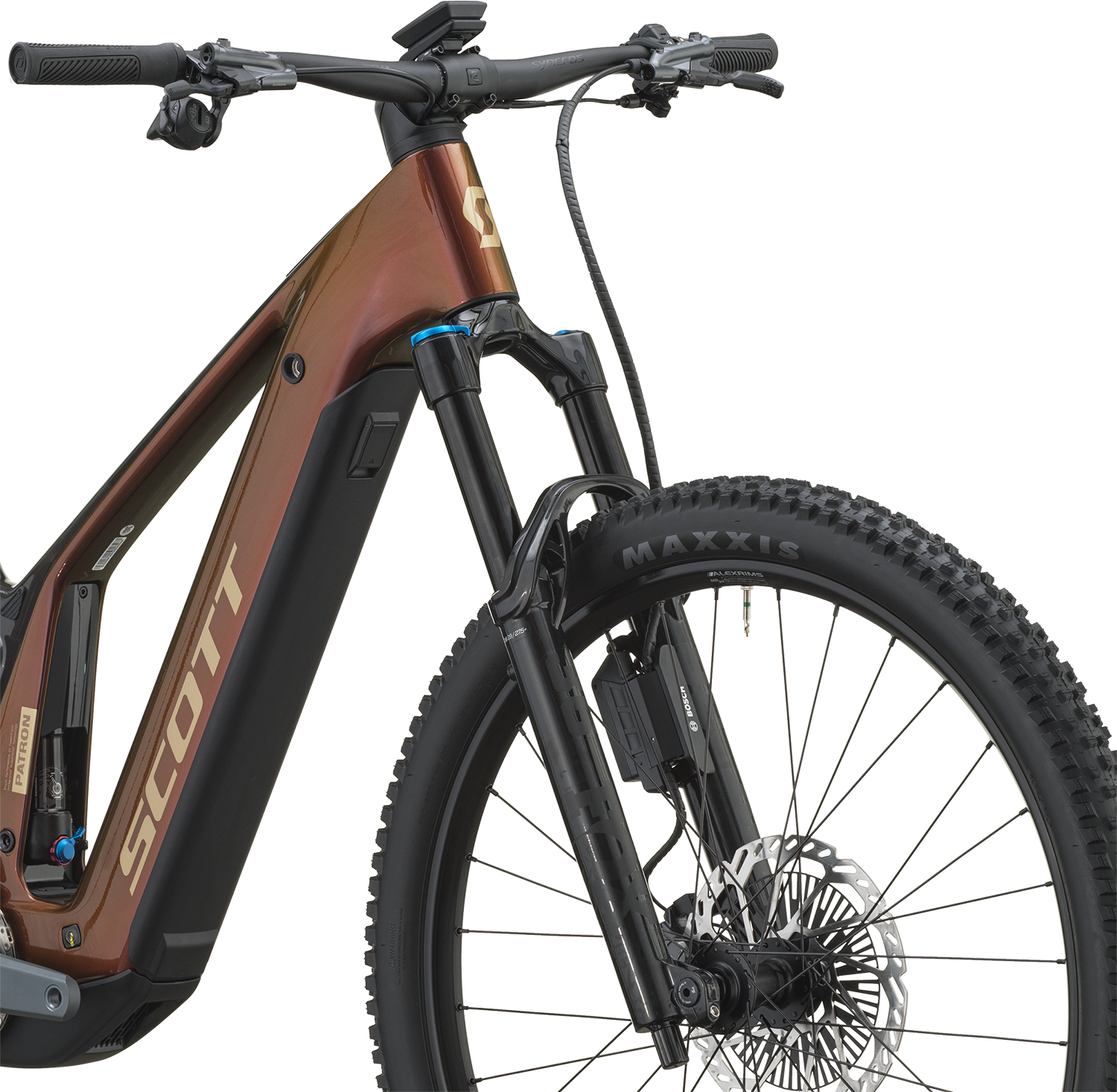Cykler - Elcykler - Scott Patron 10 2027 - Obsidian Red