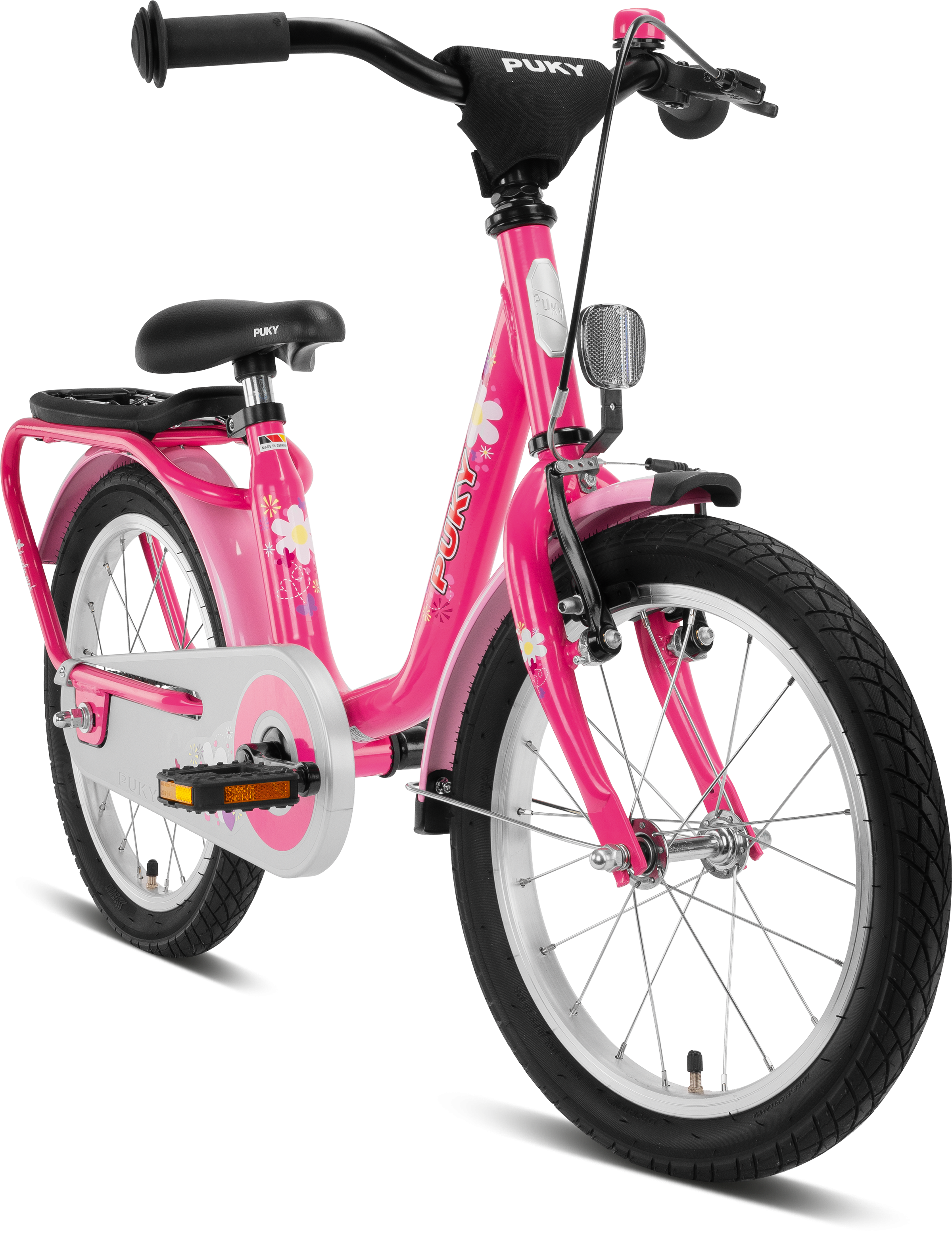 Cykler - Børnecykler - PUKY Steel 16" - Lyserød