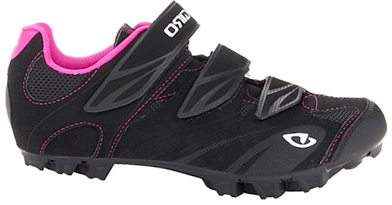 Beklædning - Cykelsko - Giro Riela MTB Woman - sort/pink