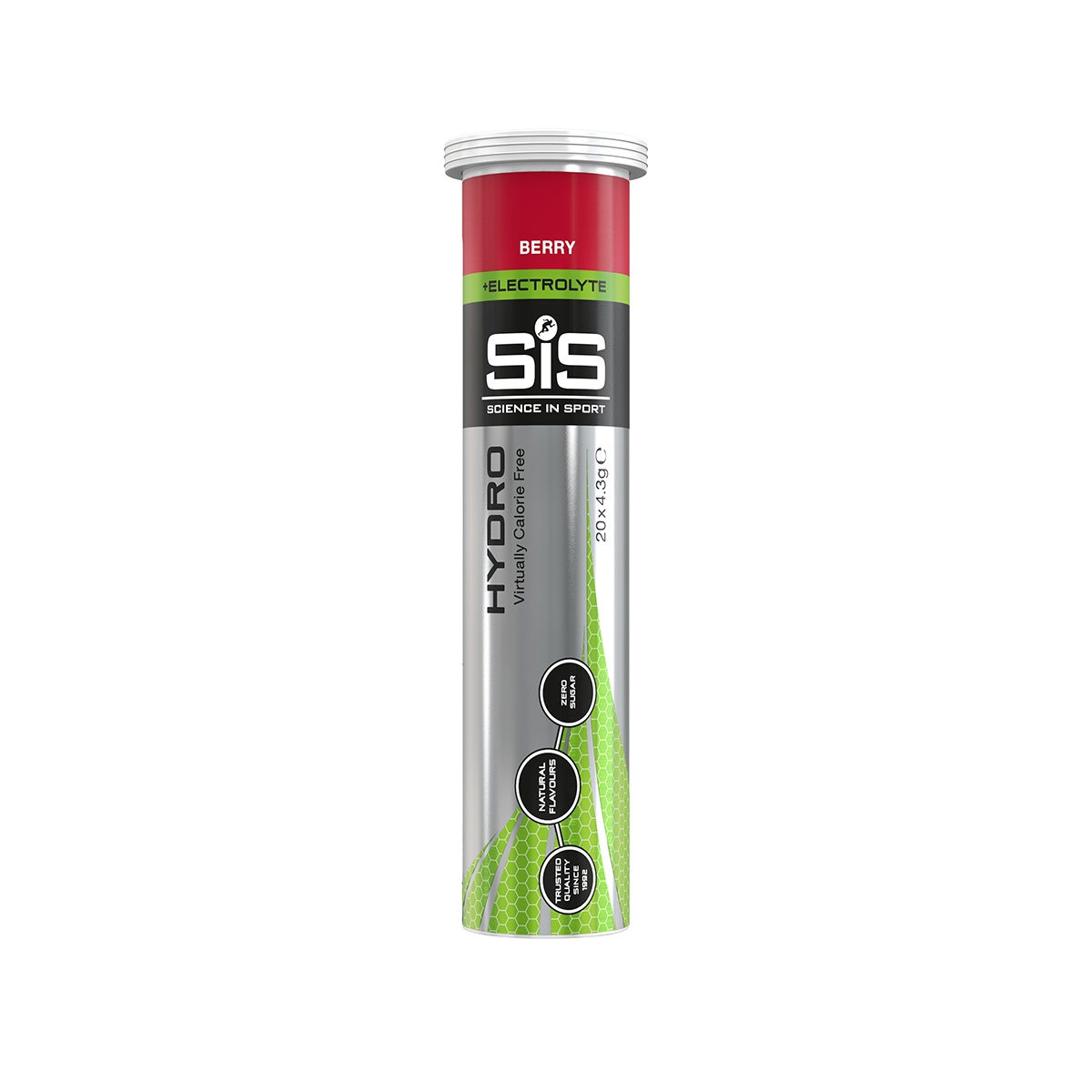 Tilbehør - Energiprodukter - SIS GO Hydro Tabletter Berry - 20x4g