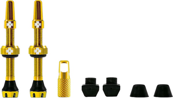 Muc-Off Tubeless Valve / Ventil Kit v2.0 - 44 mm - Gold
