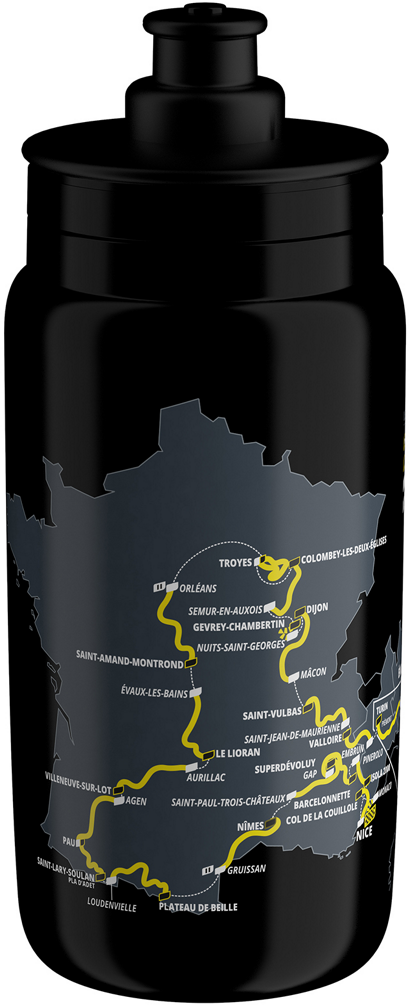 Tilbehør - Drikkedunke - Elite FLY Tour de France "111th" 2024 Drikkedunk - 550ml