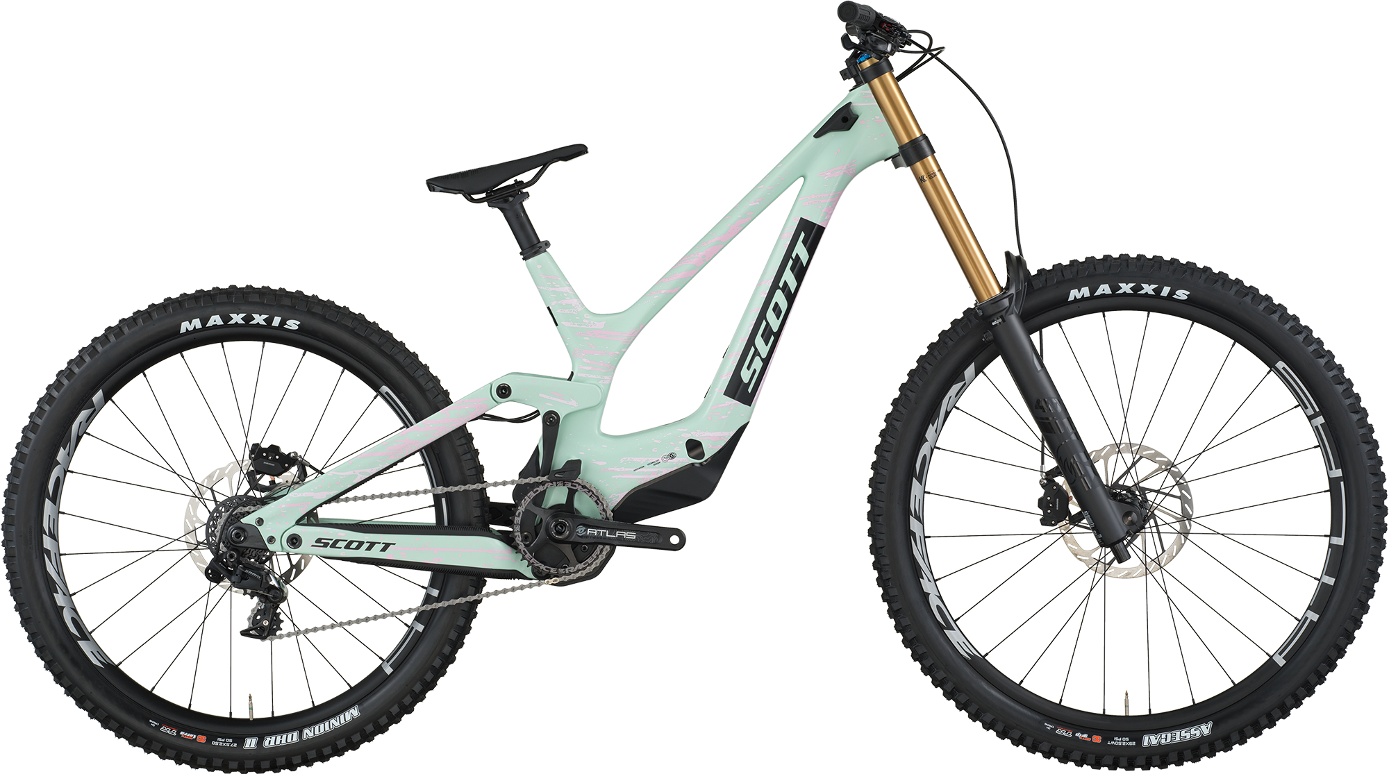 Cykler - Mountainbikes - Scott Gambler RC 2026 - Mistyade Green