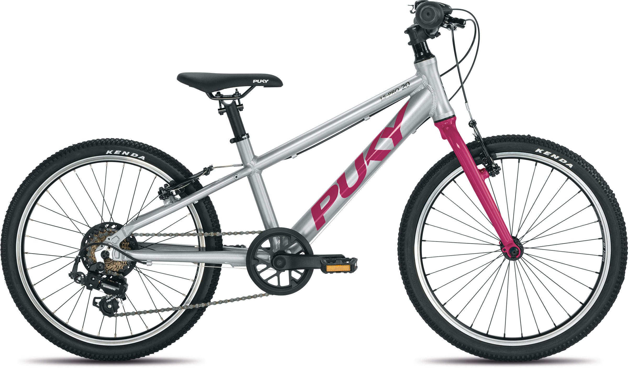Puky PUKY LS-PRO 20 Alu 20" - Sølv/lilla Cykler > Børnecykler